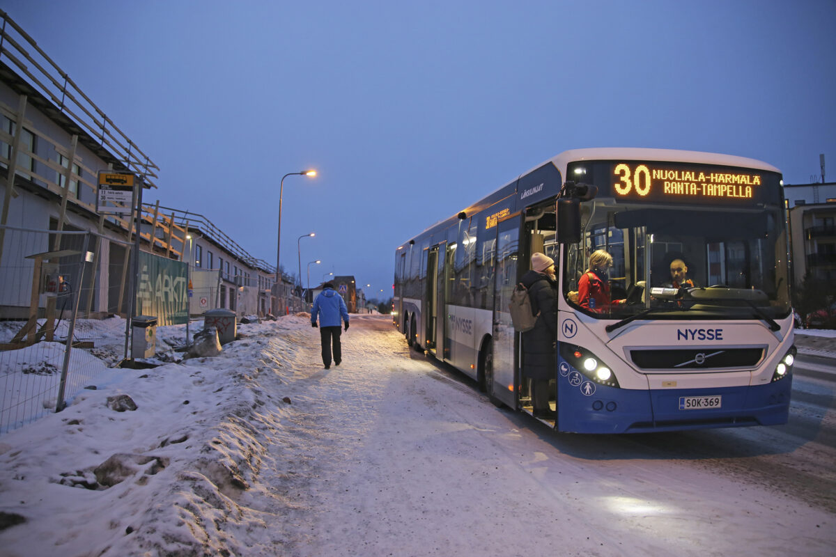 Nysse siirtyy talviaikatauluihin – Pereeltä ei pääse enää suoralla bussiyhteydellä Suupalle